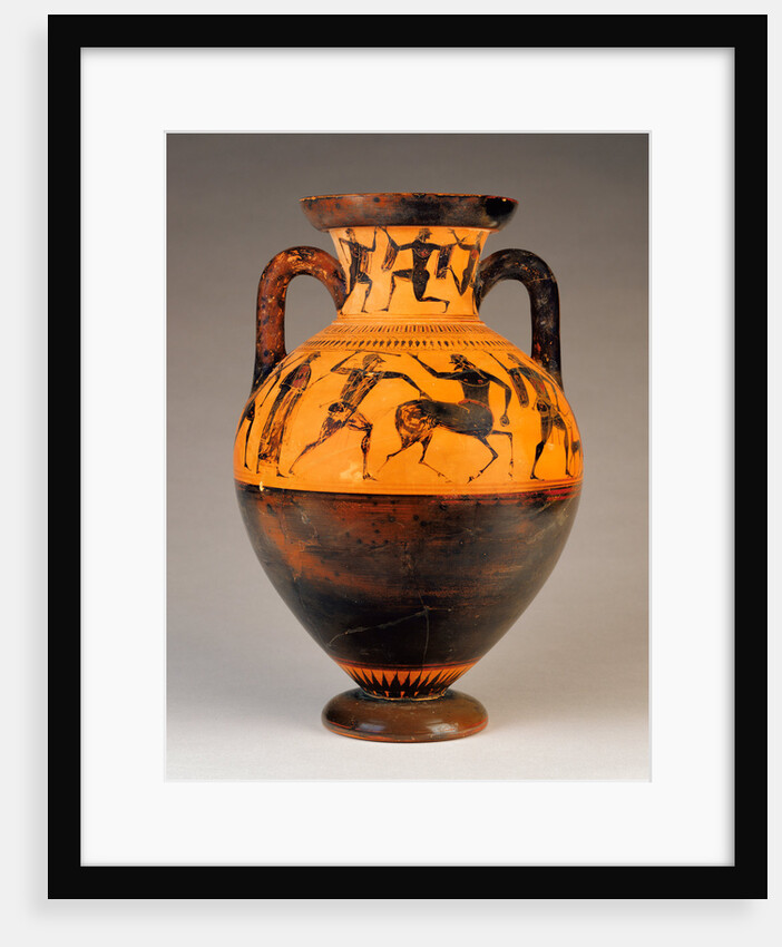 Attic Black-Figure Neck Amphora by Affecter