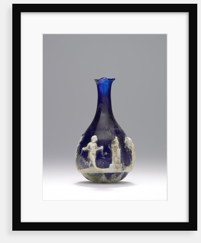 Cameo Glass Flask by Anonymous