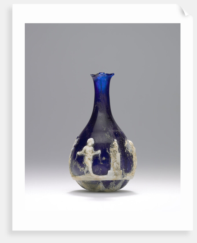 Cameo Glass Flask by Anonymous