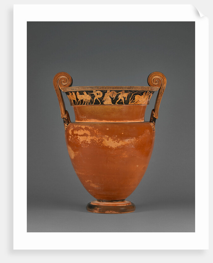 Attic Red-Figure Volute Krater by Kleophrades Painter and a pupil
