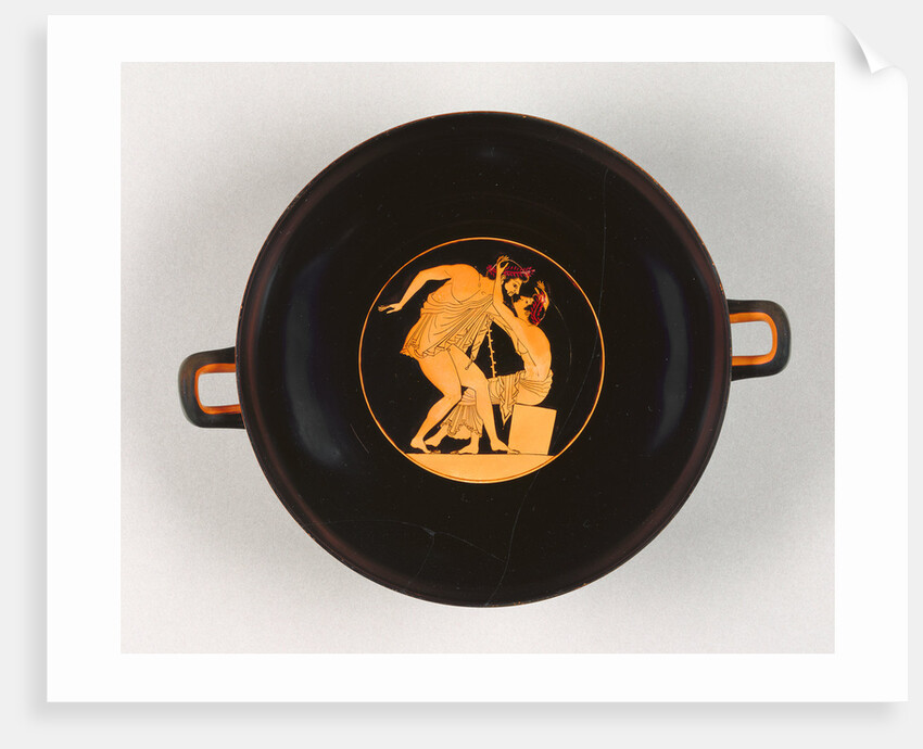 Attic Red-Figure Kylix by Carpenter Painter