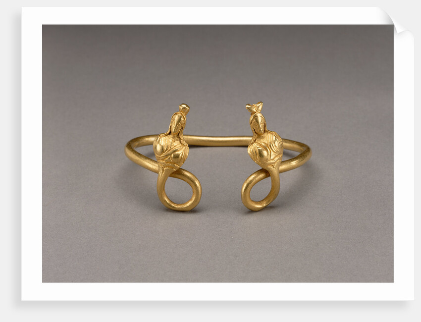 Bracelet with Isis Bust Finials by Anonymous