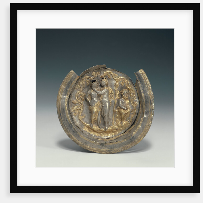 Bowl with a Medallion Depicting Dionysos and Ariadne by Anonymous