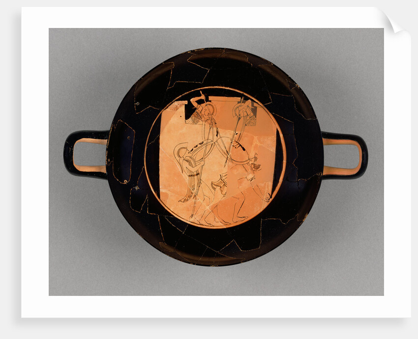 Red-Figure Kylix by Apollodoros