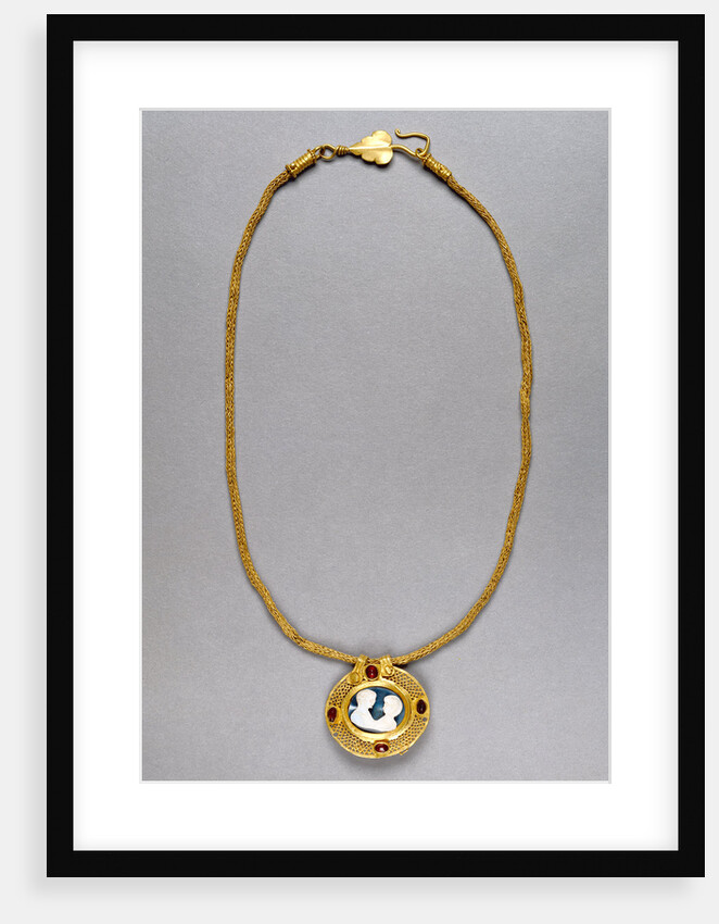 Necklace with Cameo Pendant by Anonymous