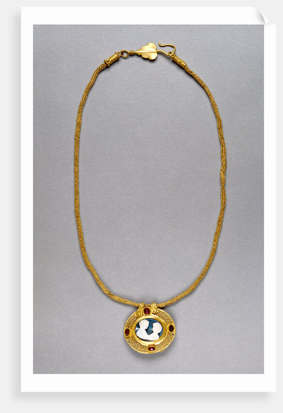 Necklace with Cameo Pendant by Anonymous