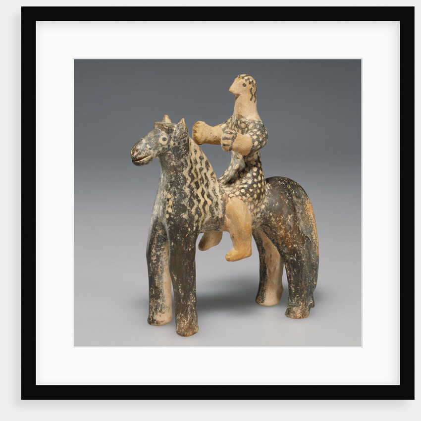 Horse and Rider by Anonymous