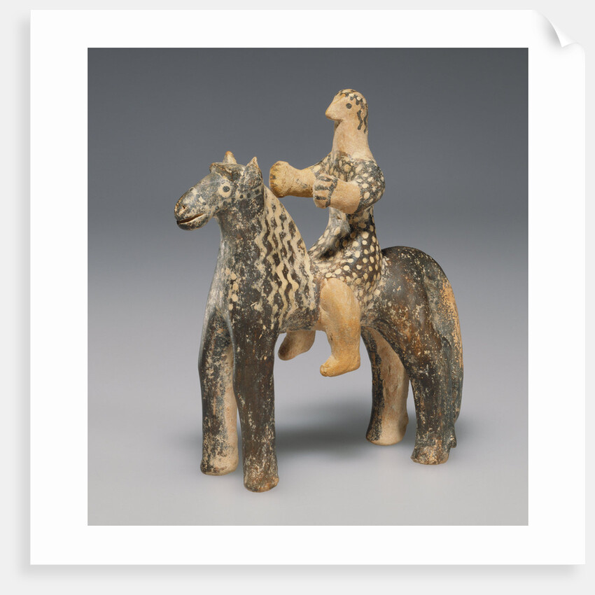 Horse and Rider by Anonymous