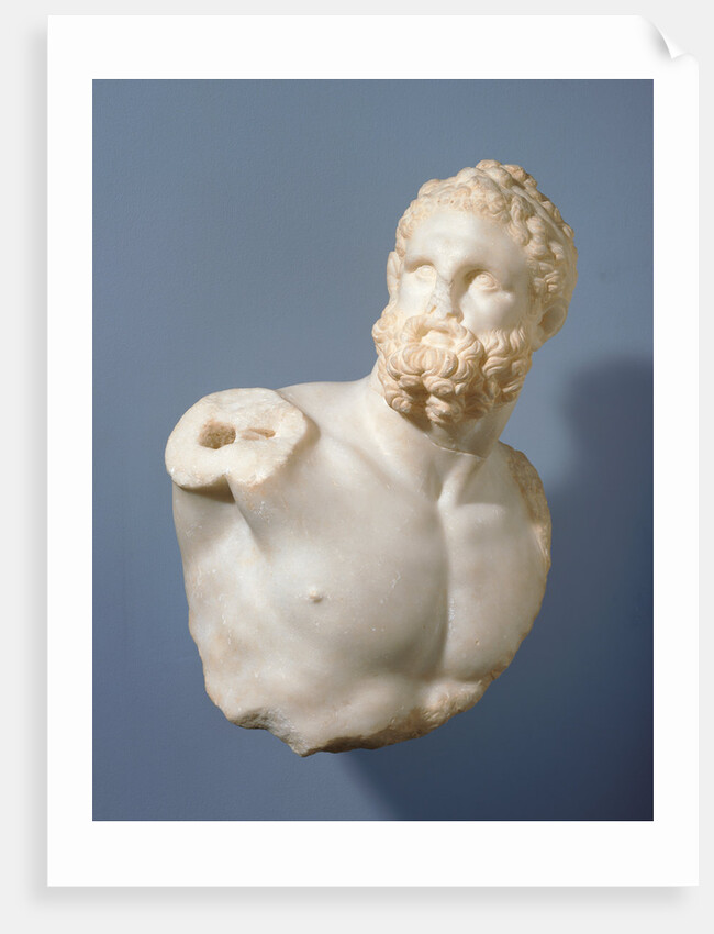 Bust of a Pugilist and detached fragments (2) by Anonymous