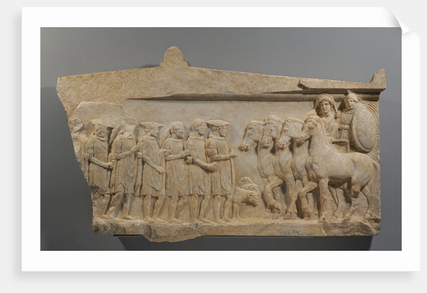 Votive Relief to Achilles and Thetis by Anonymous