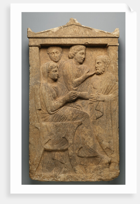Grave Naiskos of Sime by Anonymous