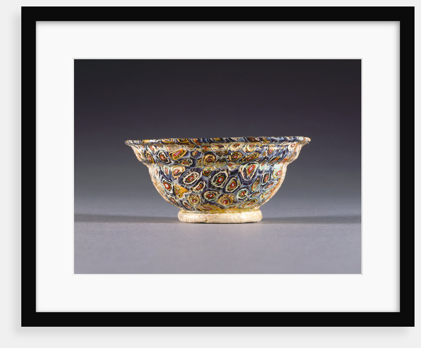 Mosaic Glass Bowl by Anonymous