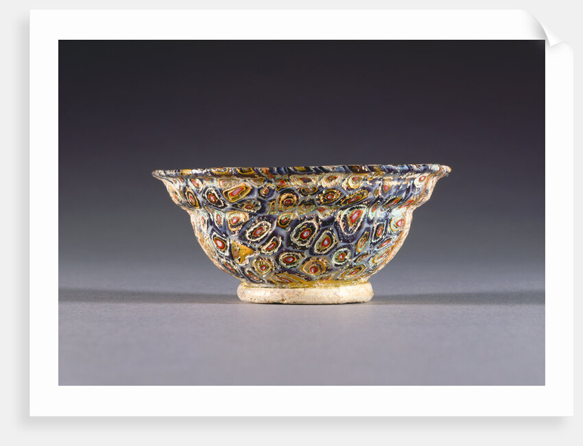 Mosaic Glass Bowl by Anonymous