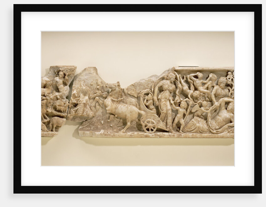 Front of a Sarcophagus with the Myth of Endymion by Anonymous