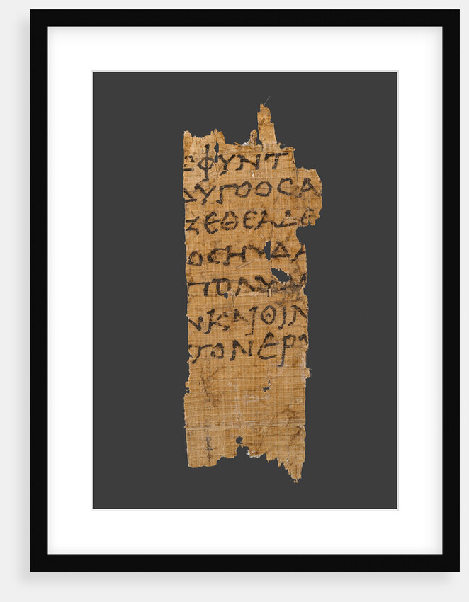 Fragment of Homer's Odyssey by Anonymous