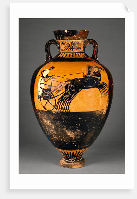 Attic Panathenaic Amphora by Kleophrades Painter