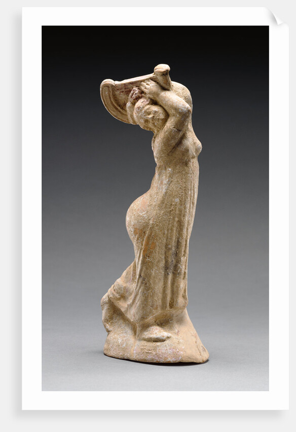 Statuette of a Dancer Playing the Lyre by Anonymous