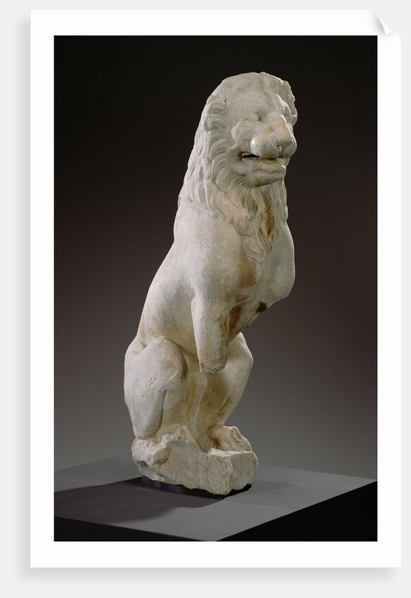 Funerary Lion by Anonymous