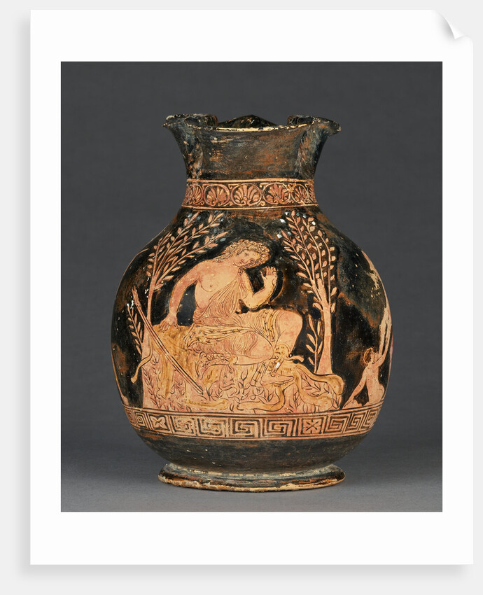 Apulian Red-Figure Chous (Shape 3) by near the Black Fury Group