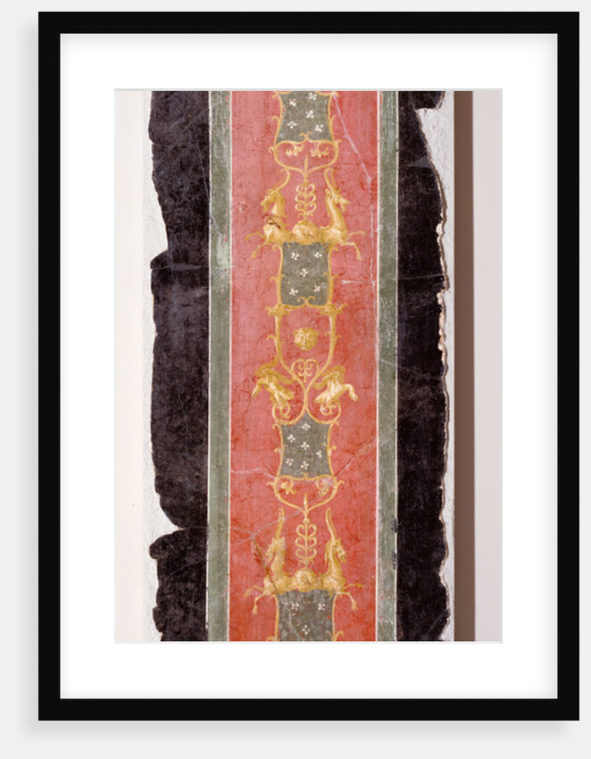 Wall Fragment with Grotesques by Anonymous