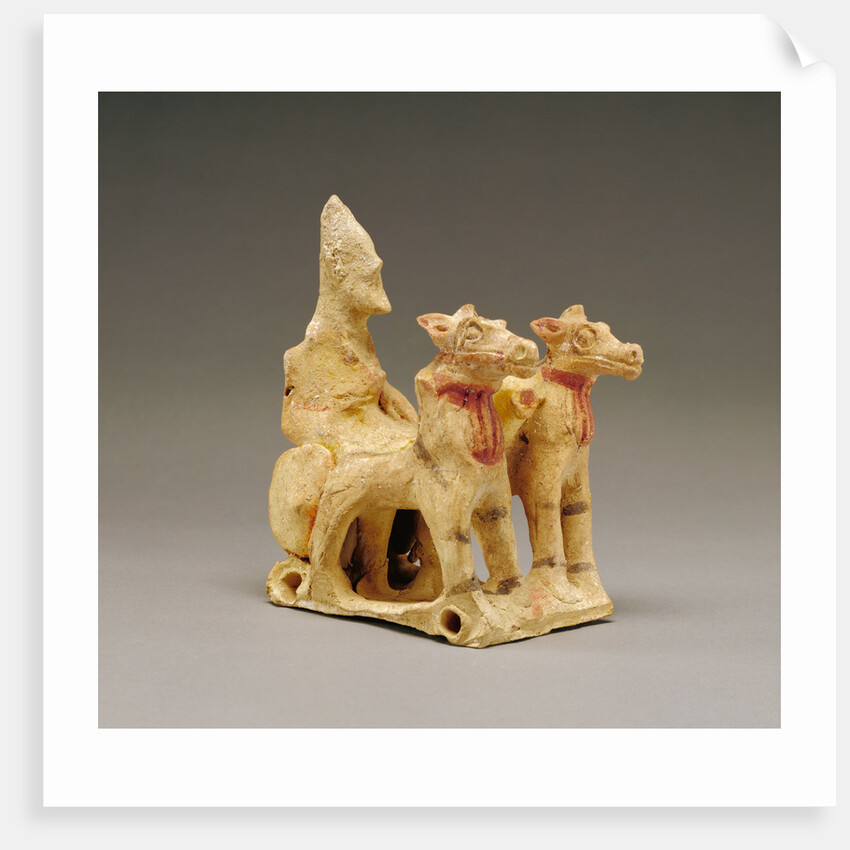Statuette of a Biga with Driver by Anonymous