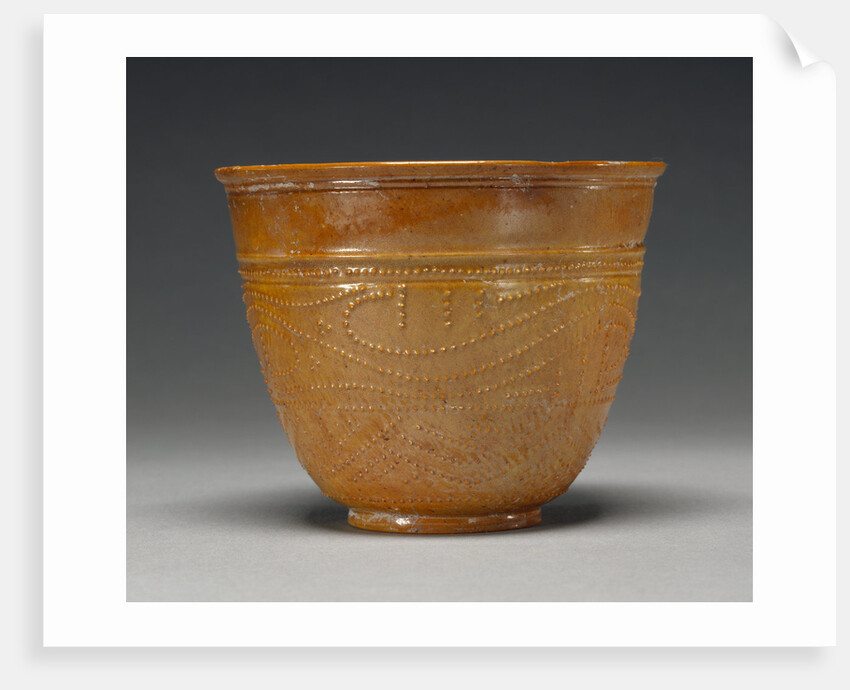 Lead-Glazed Beaker by Anonymous