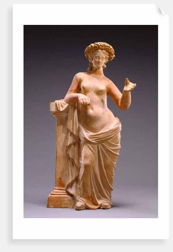 Statuette of Aphrodite Leaning on a Pillar by Anonymous