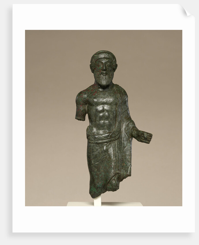 Statuette of a Bearded Man, Probably Tinia by Anonymous
