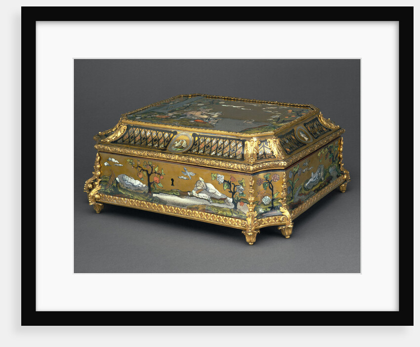 Casket (Carré de toilette) by Anonymous