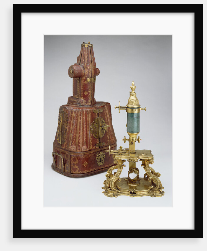 Compound Microscope and Case by Anonymous