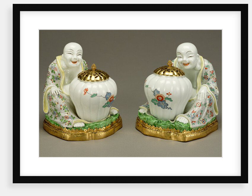 Pair of Magot Figures by Mounts: Anonymous