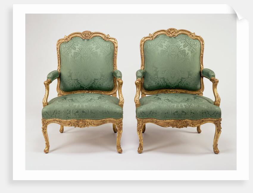 Pair of Armchairs (fauteuils à la reine) by Jean Avisse