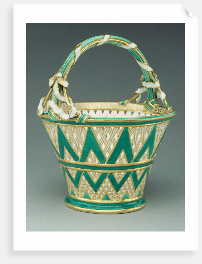Basket (panier, deuxième grandeur) by Sèvres Manufactory