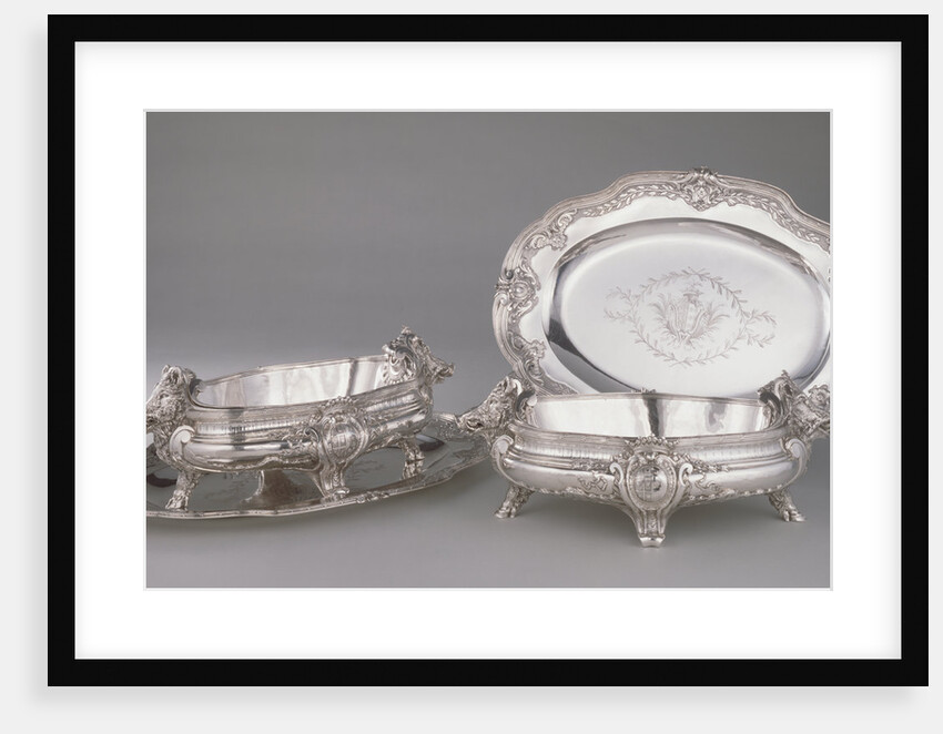 Pair of Tureens, Liners, and Stands by Thomas Germain