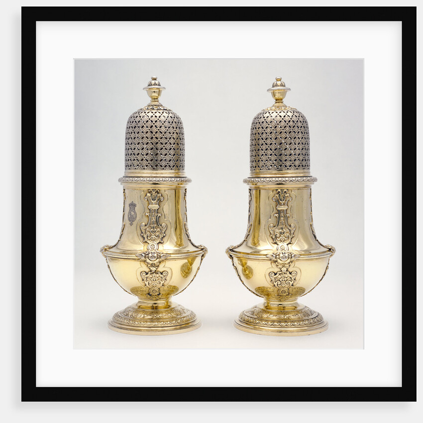Pair of Sugar Castors by Paul de Lamerie