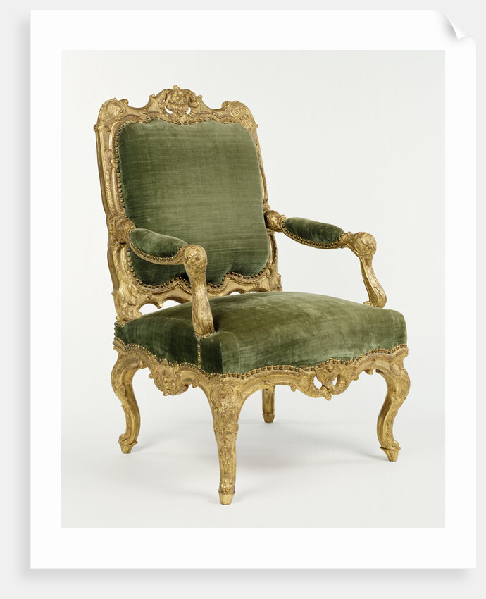 Armchair (Fauteuil à la reine) by Anonymous