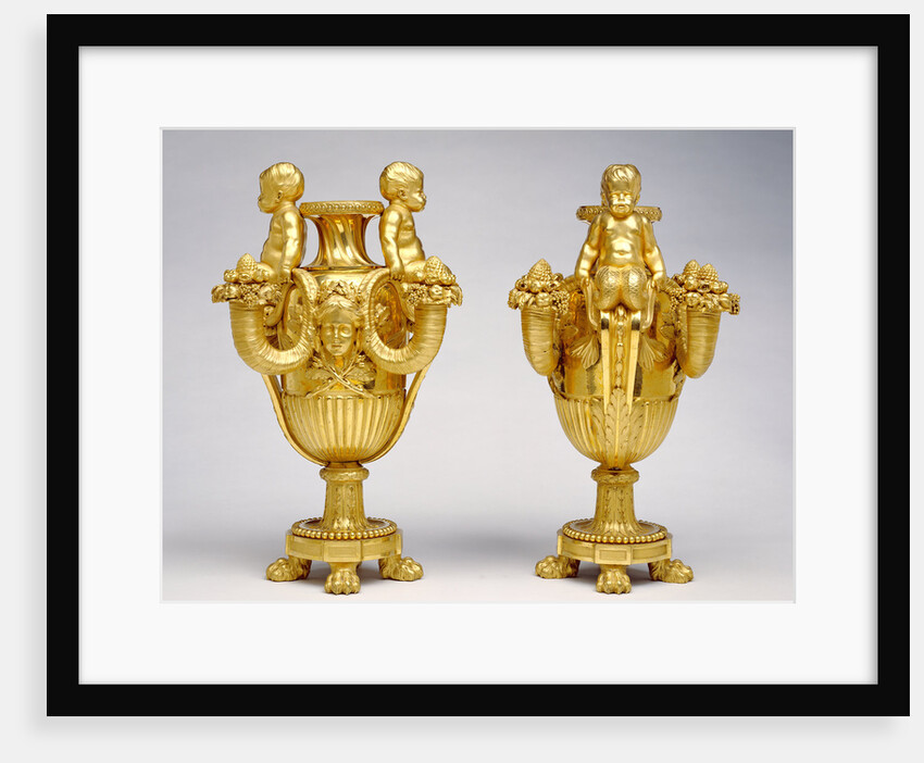 Pair of Candelabra by Pierre Gouthière