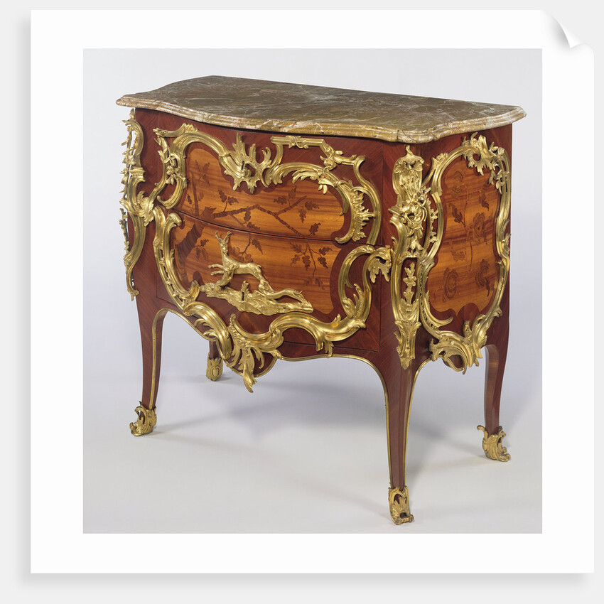 Pair of Commodes by Bernard II van Risenburgh