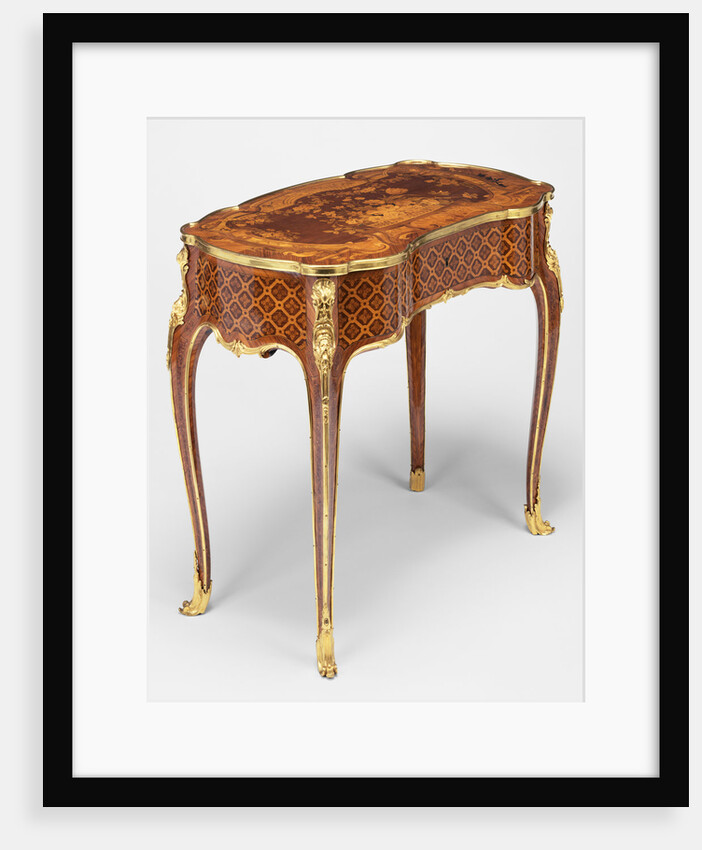 Writing and Toilette Table by Jean-François Oeben