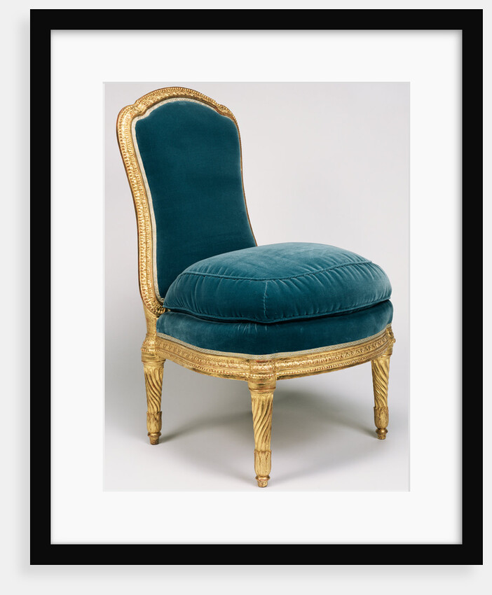 Side Chair (chaise à la reine) by Jean Boucault