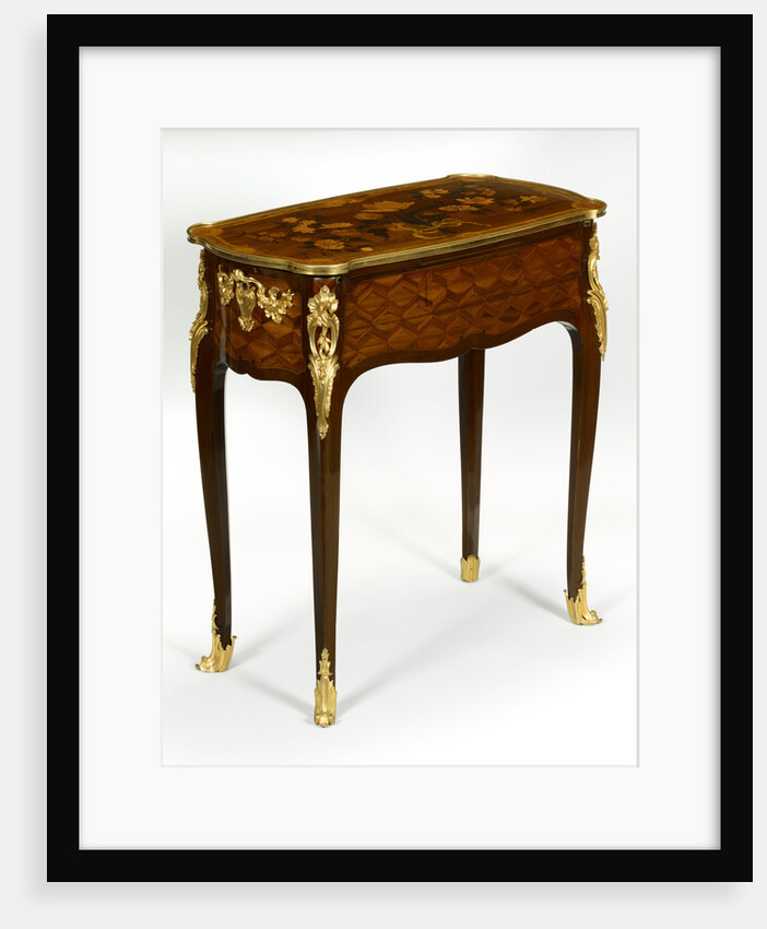 Mechanical Reading, Writing, and Toilette Table by Jean-François Oeben