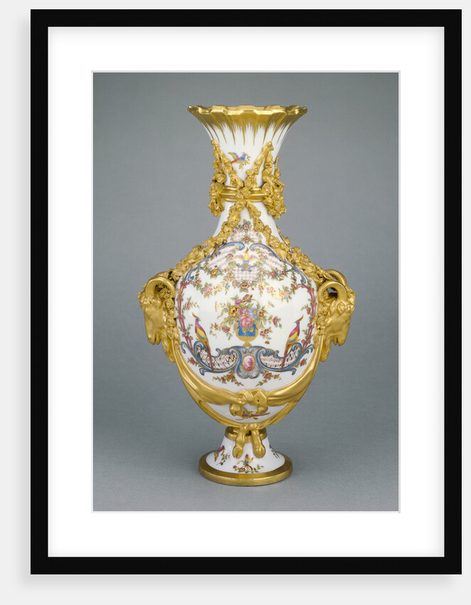 Vase (vase bouc du Barry B) by Fallot
