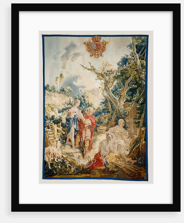 Tapestry: Psyche at the Basketmakers by Anonymous
