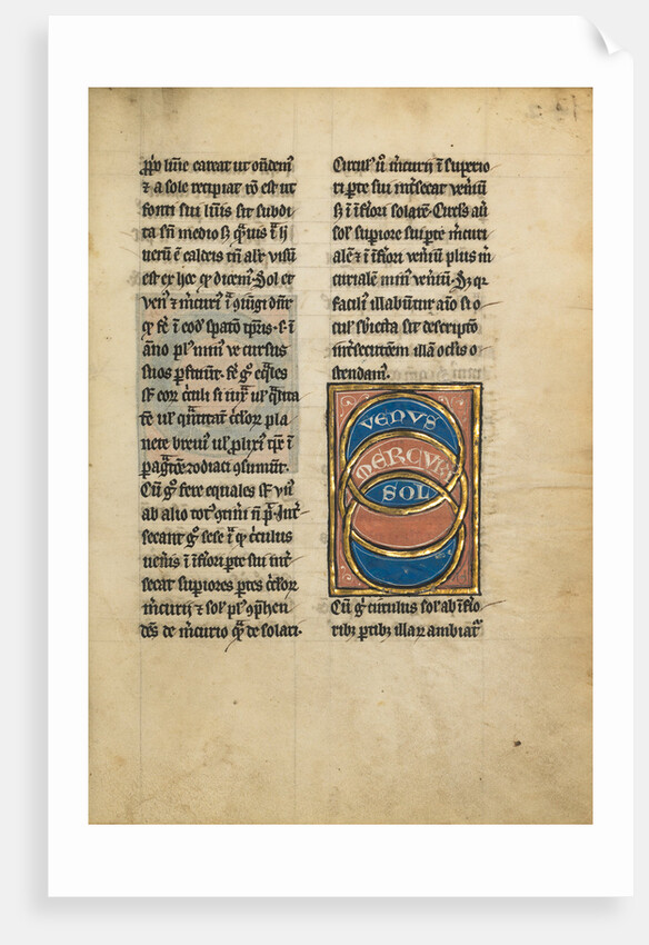 The Orbits of Venus, Mercury, and the Sun by Anonymous