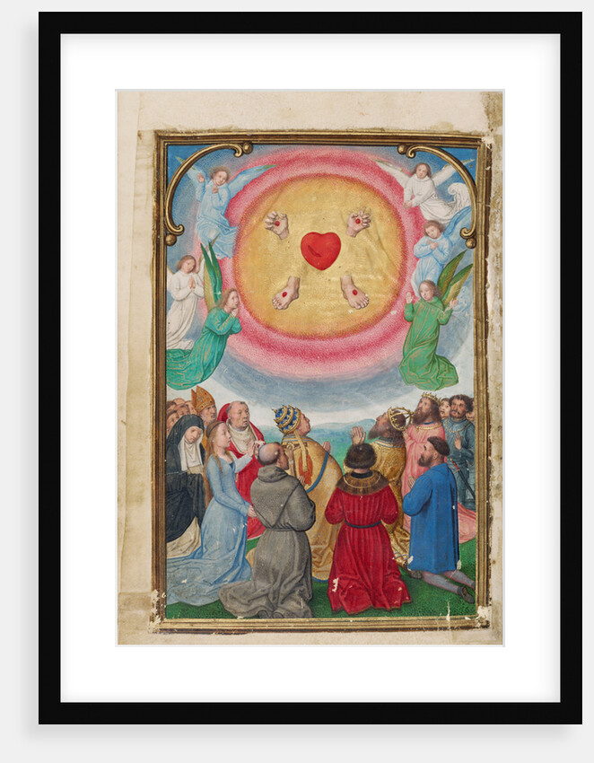 The Worship of the Five Wounds by Simon Bening