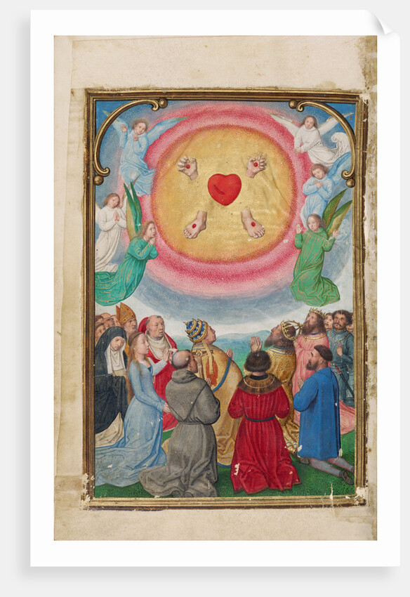 The Worship of the Five Wounds by Simon Bening