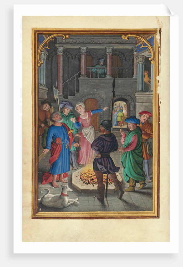 The Denial of Saint Peter by Simon Bening