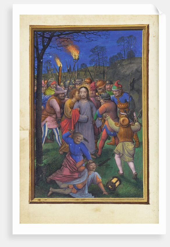 The Betrayal of Christ by Simon Bening