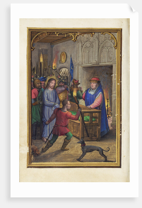 Christ before Annas by Simon Bening