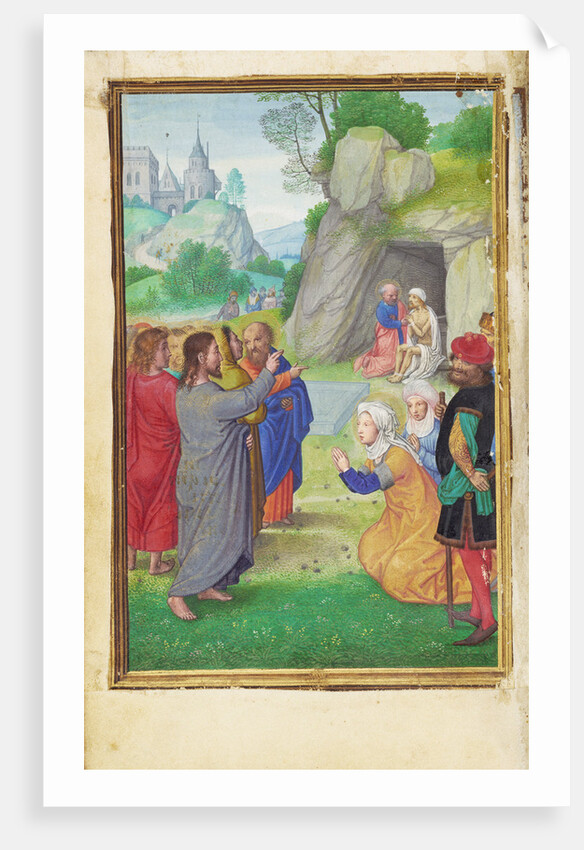 The Raising of Lazarus by Simon Bening